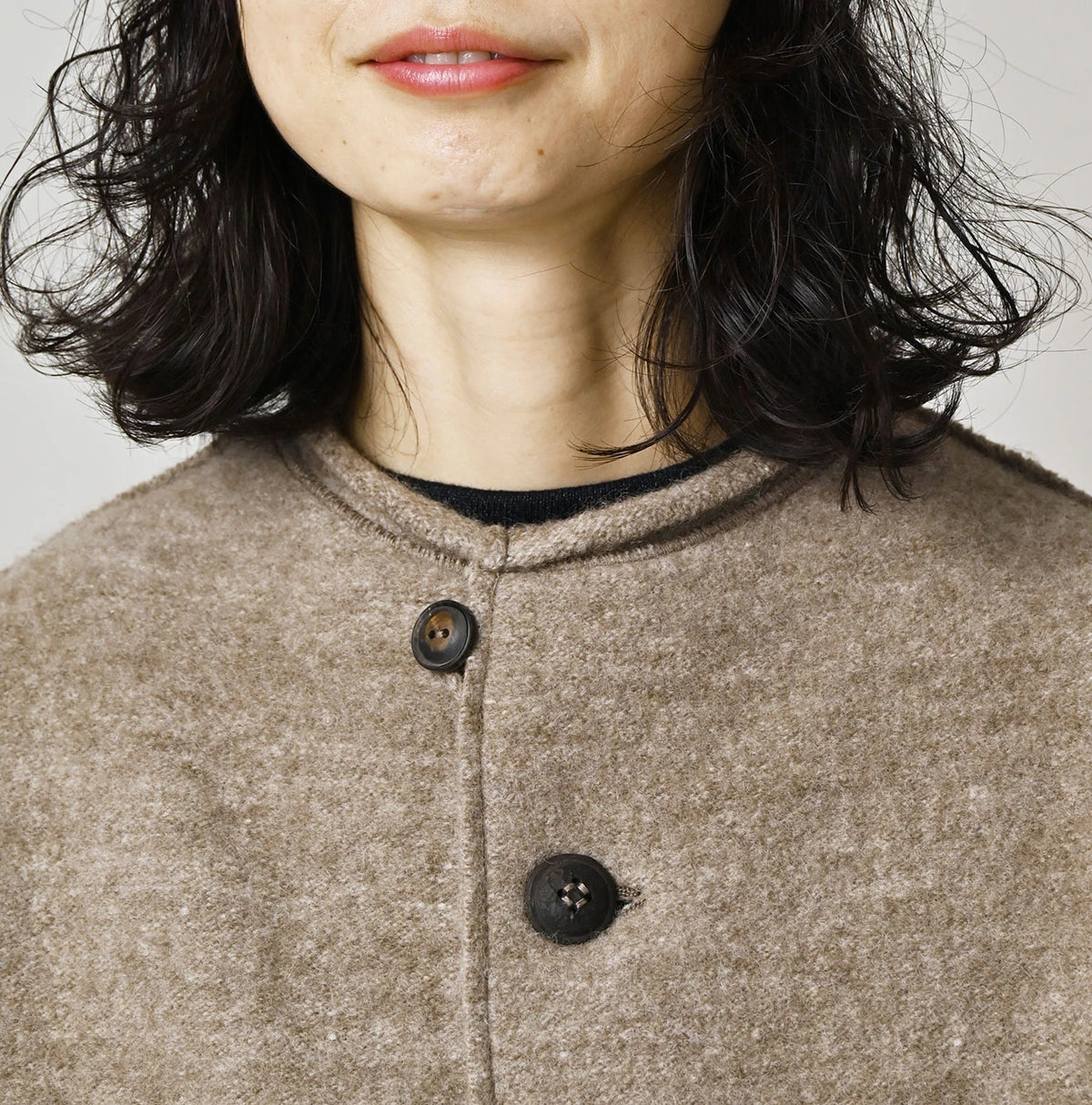 45R Donkey Felted Umahiko 908 Cardigan