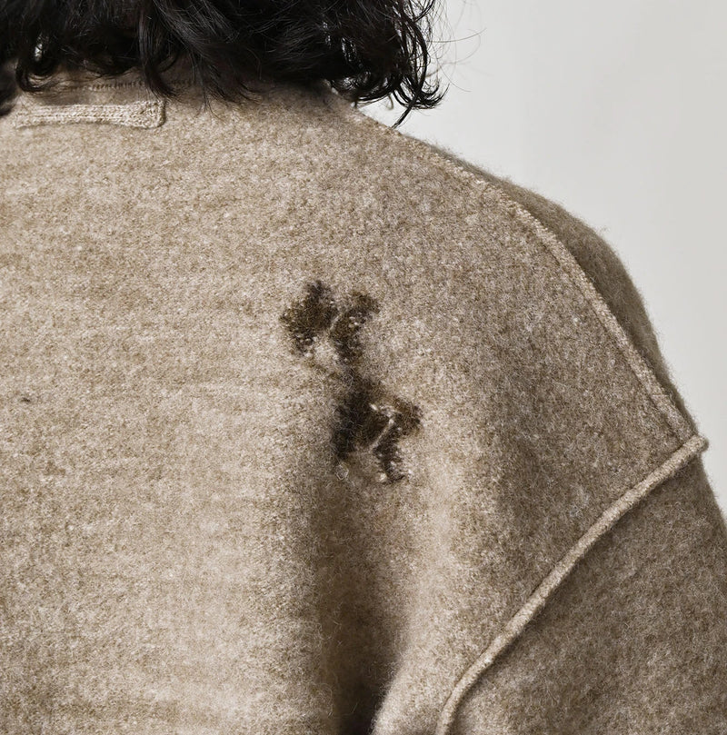 45R Donkey Felted Umahiko 908 Cardigan - Image 17
