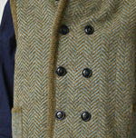 45R Shetland Herringbone Vest