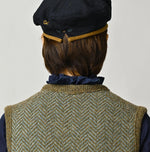 45R Shetland Herringbone Vest
