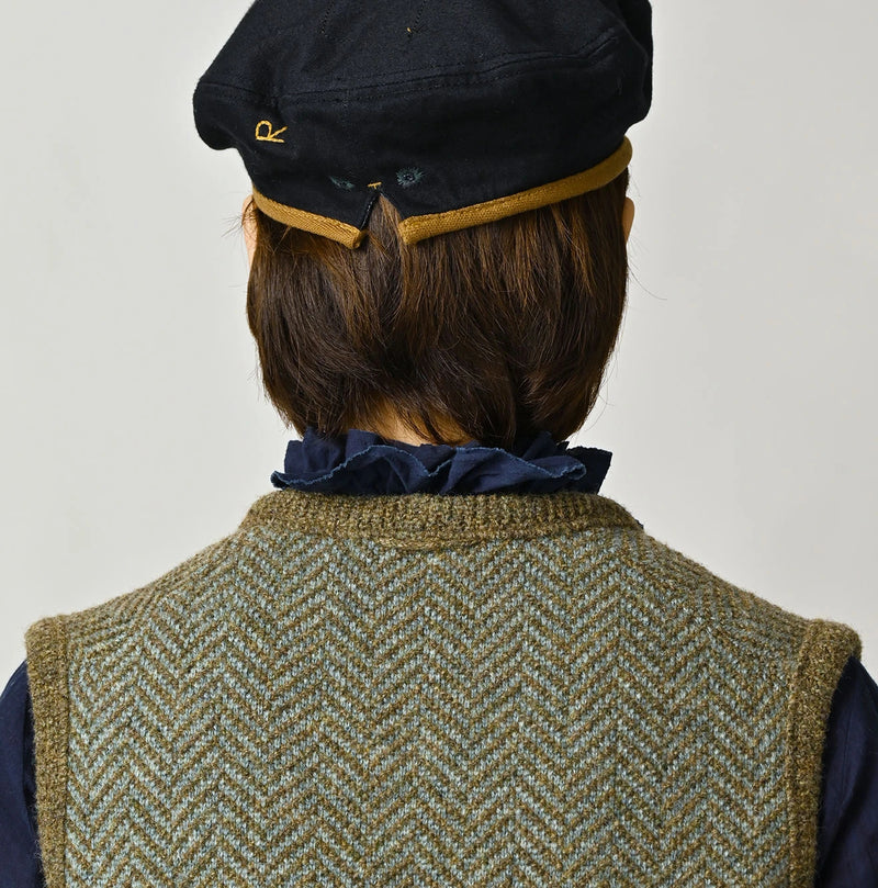45R Shetland Herringbone Vest - Image 12