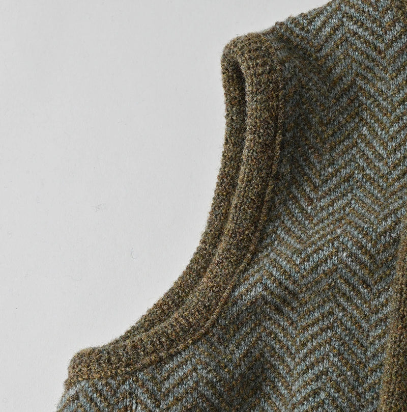 45R Shetland Herringbone Vest - Image 18