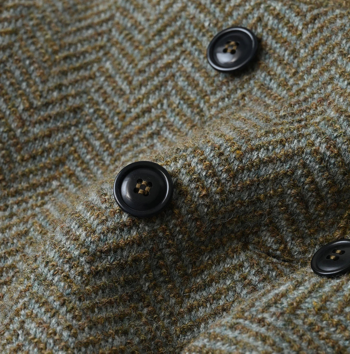45R Shetland Herringbone Vest - Image 21