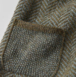 45R Shetland Herringbone Vest