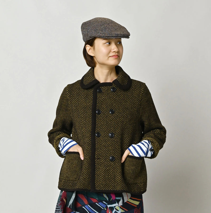 45R Shetland Herringbone Jacket - Image 5