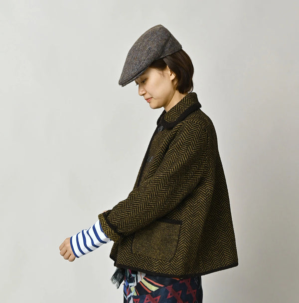 45R Shetland Herringbone Jacket
