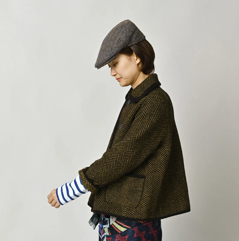 45R Shetland Herringbone Jacket - Image 6