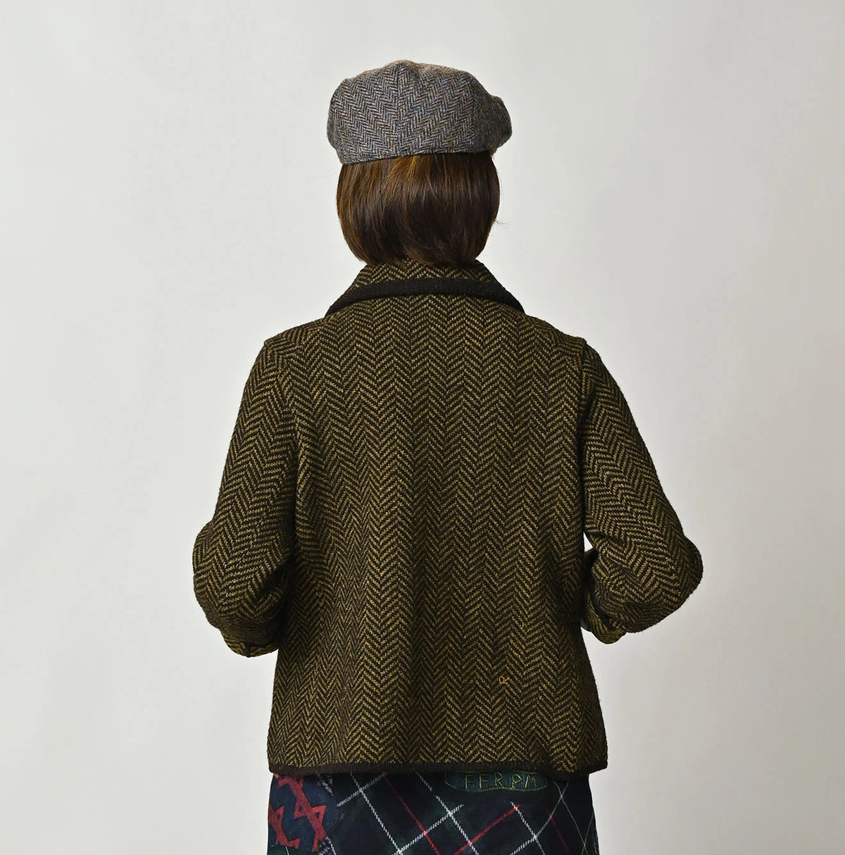 45R Shetland Herringbone Jacket