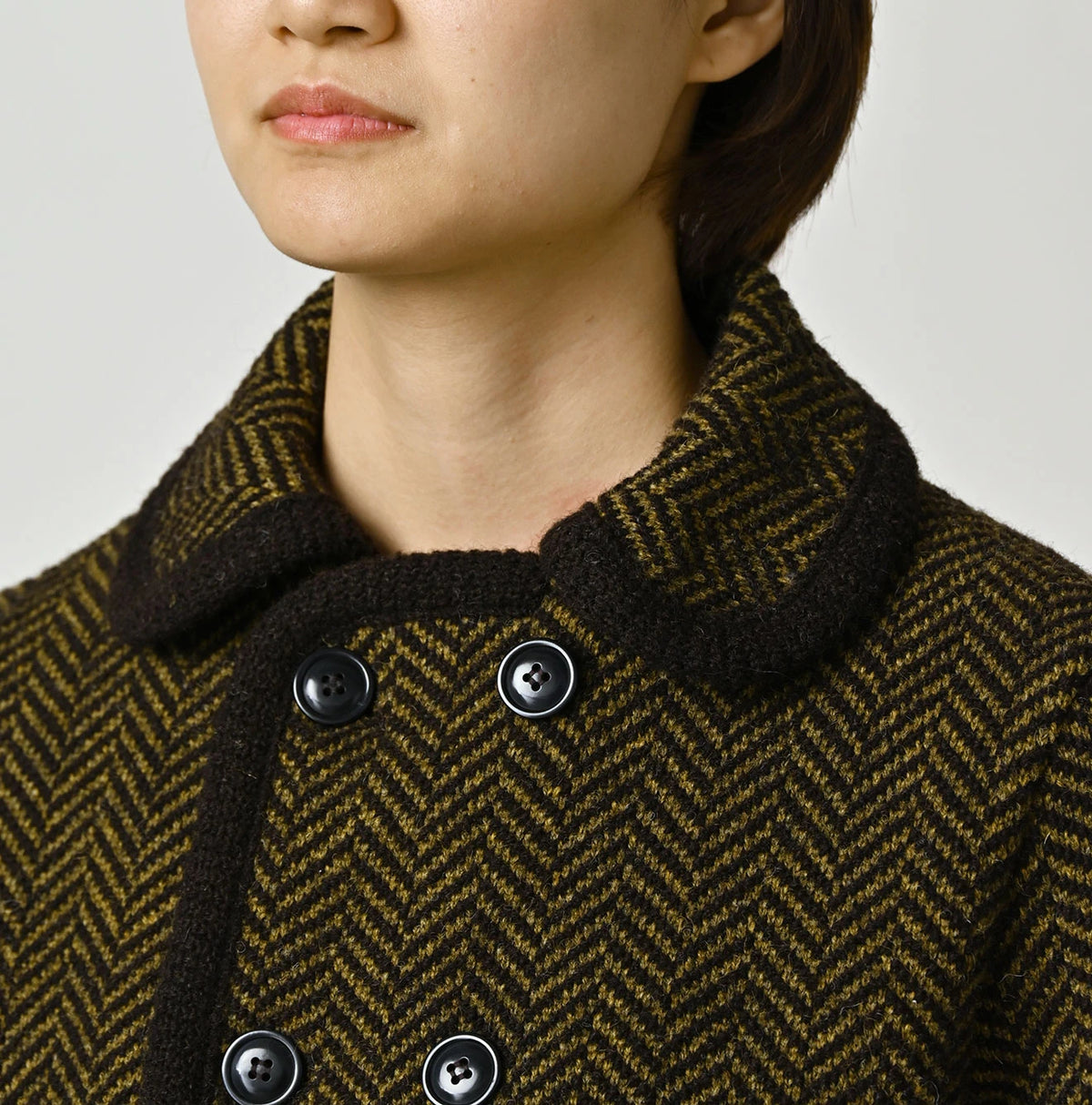 45R Shetland Herringbone Jacket - Image 8