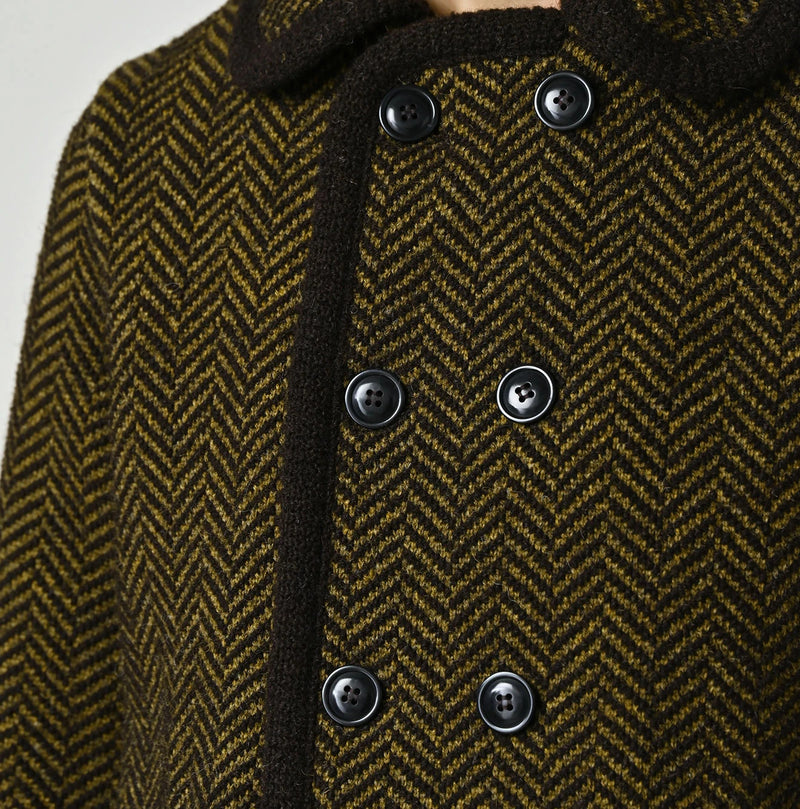 45R Shetland Herringbone Jacket - Image 9