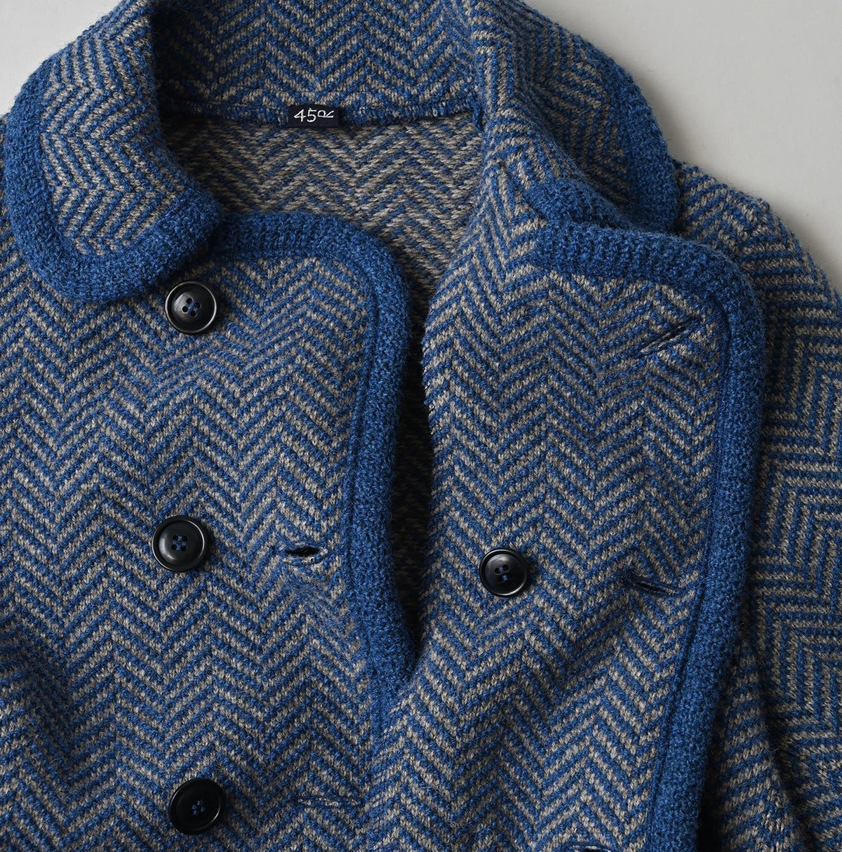 45R Shetland Herringbone Jacket - Image 18