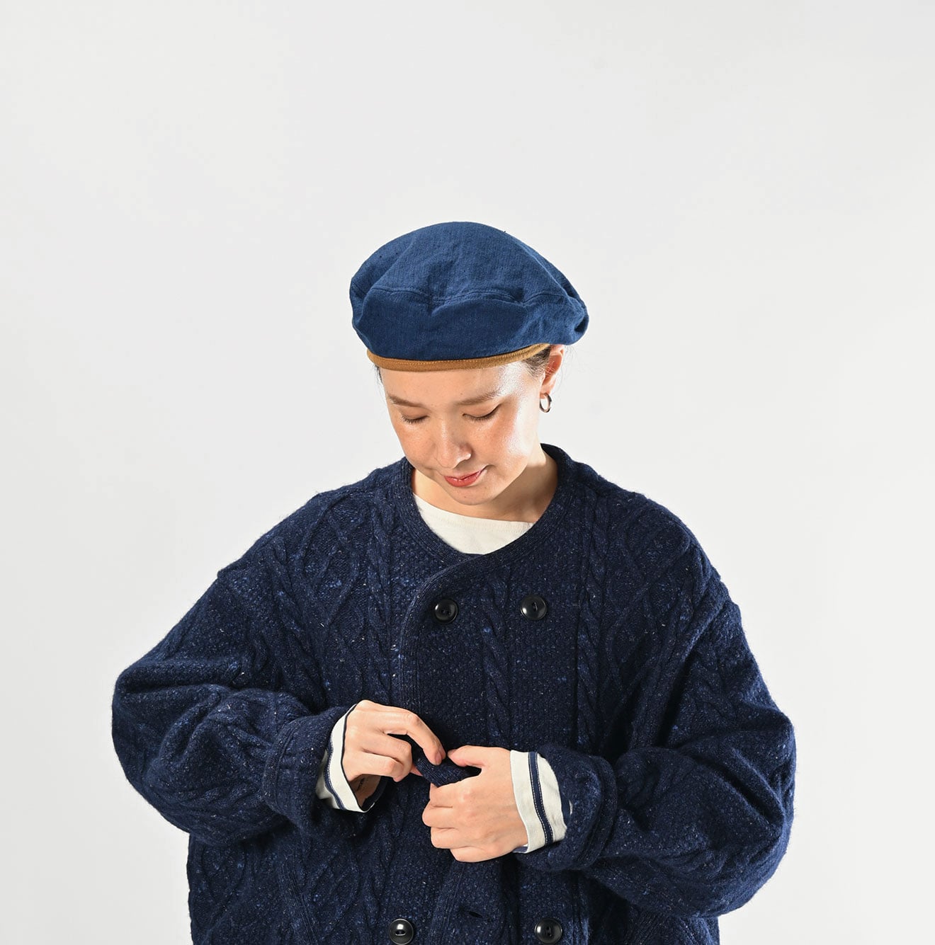 45R Cotton Shetland Liner Coat