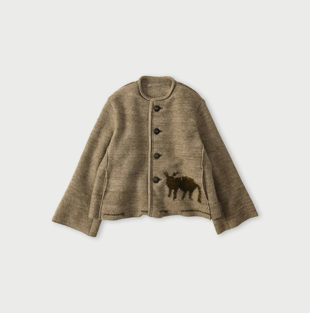 45R Donkey Felted Bolero