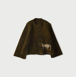 45R Donkey Felted Bolero