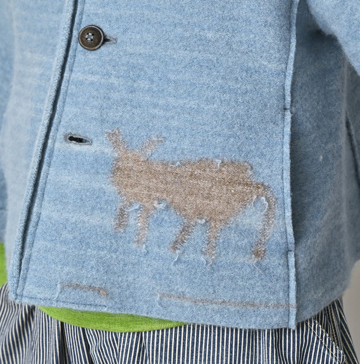 45R Donkey Felted Bolero - Image 12