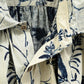 Indigo Umii Sarasa Kushukushu Blouse