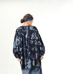 Indigo Noa Flower Tunic Blouse - 45R by 45rpm studio
