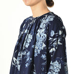 Indigo Noa Flower Tunic Blouse - 45R by 45rpm studio
