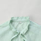 45R Khadi Tuck Frilled Bowtie Blouse