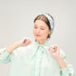 45R Khadi Tuck Frilled Bowtie Blouse