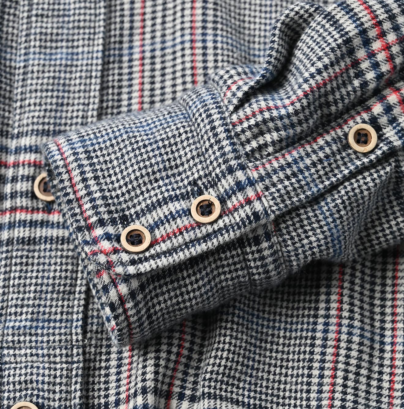 45R Indigo Double Woven Big Shirt