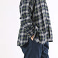 45R Indigo Double Woven Big Shirt