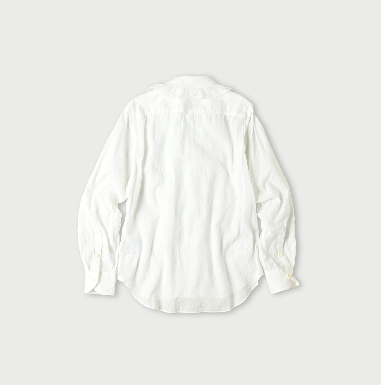45R Khadi Tulle Frilled Blouse