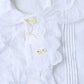 45R Khadi Tulle Frilled Blouse