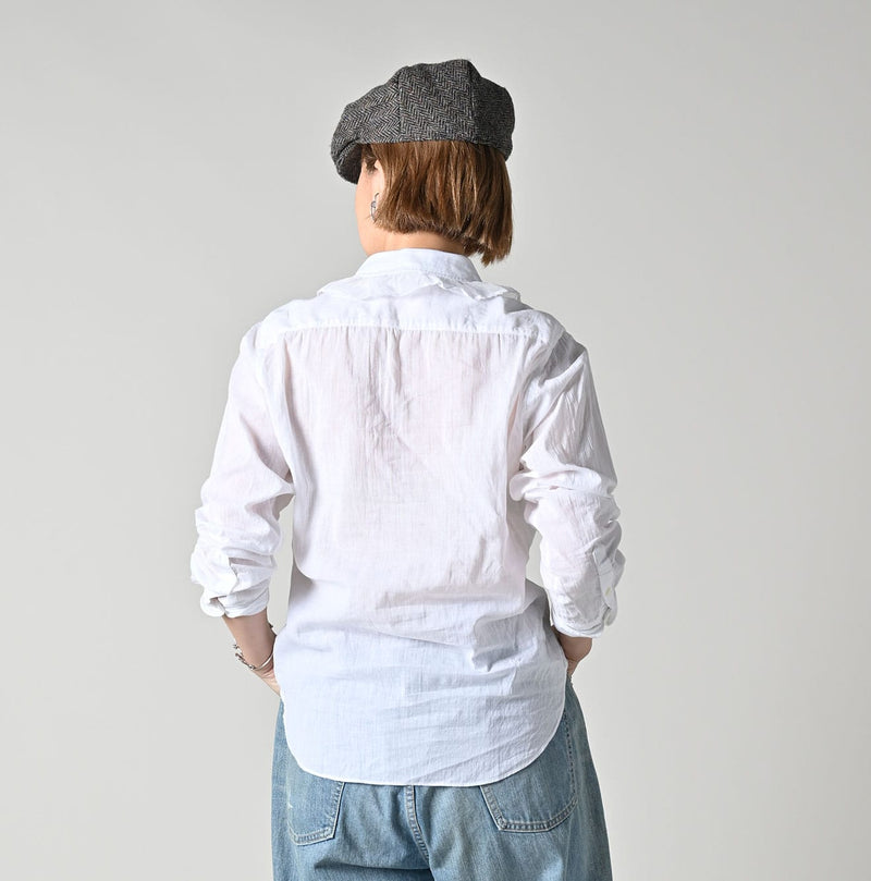45R Khadi Tulle Frilled Blouse