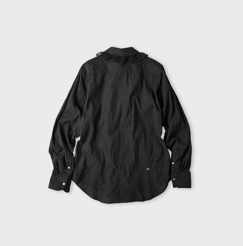 45R Khadi Tulle Frilled Blouse - Image 10