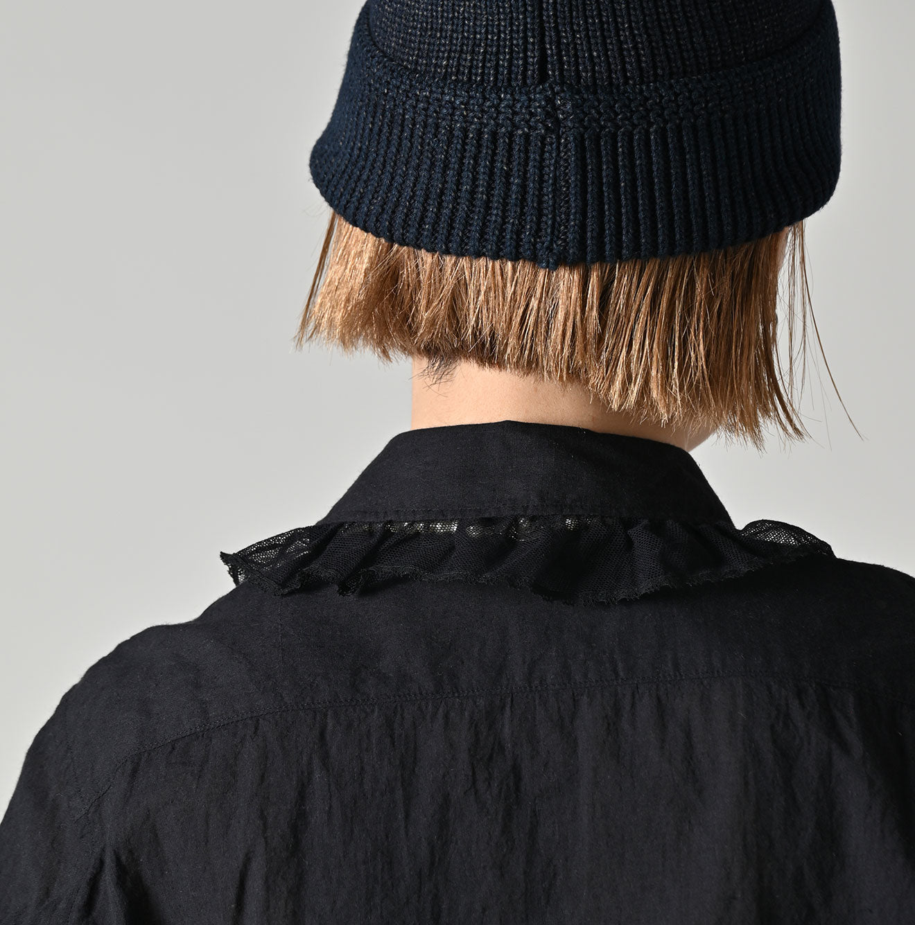 45R Khadi Tulle Frilled Blouse - Image 8