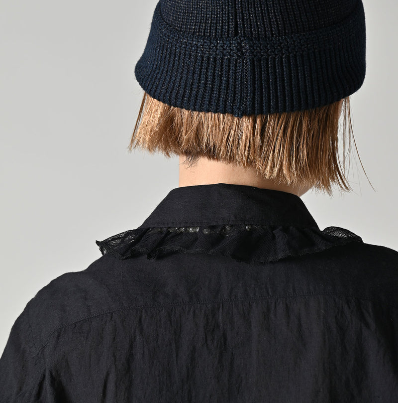 45R Khadi Tulle Frilled Blouse - Image 8