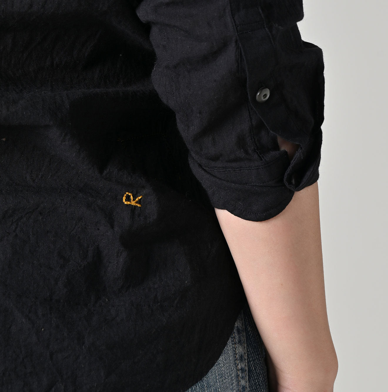 45R Khadi Tulle Frilled Blouse - Image 9