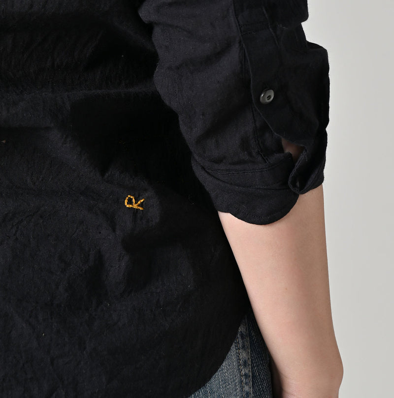 45R Khadi Tulle Frilled Blouse - Image 9