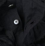 45R Khadi Tulle Frilled Blouse