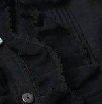 45R Khadi Tulle Frilled Blouse