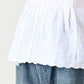 45R Khadi Tuck Lace Blouse