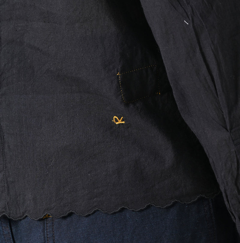 45R Khadi Tuck Lace Blouse