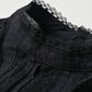 45R Khadi Tuck Lace Blouse