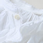 45R Khadi Lace Tuck Smocking Blouse
