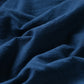 45R Ai Indigo Khadi Lace Tuck Smocking Blouse