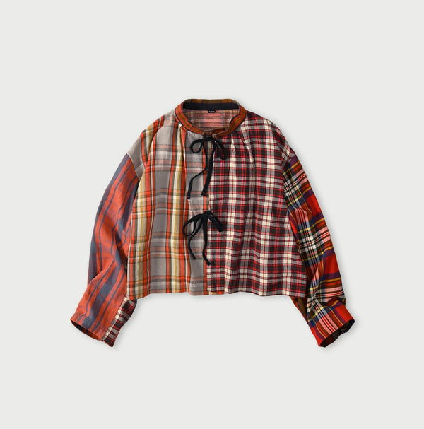 45R Treasure Patchwork Military Bolero