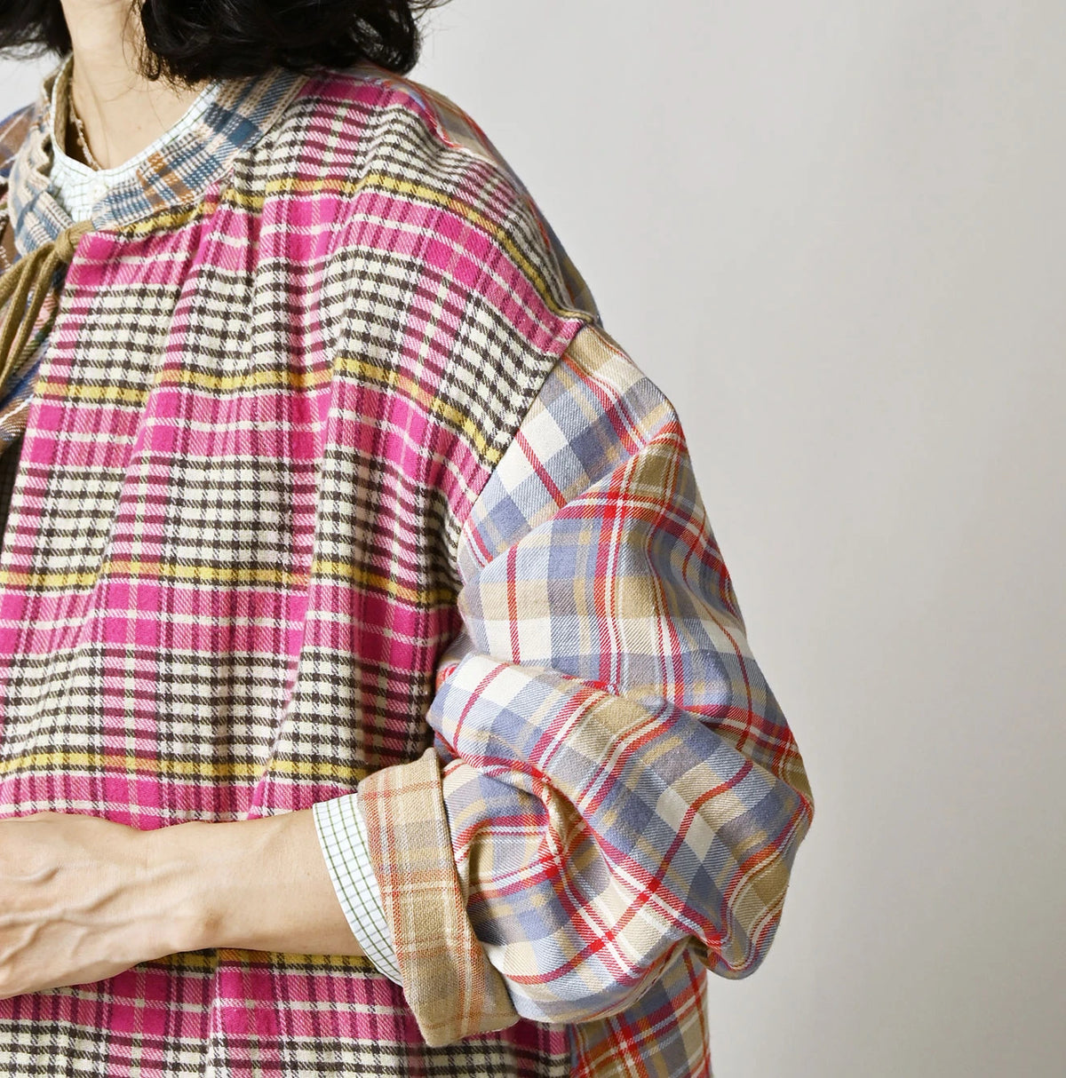 45R Treasure Patchwork Military Bolero
