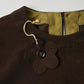 45R Mole Serge Stretch Puff Sleeve Blouse
