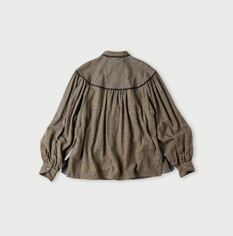 45R Indigo Flannel Tambourine Blouse - Image 14