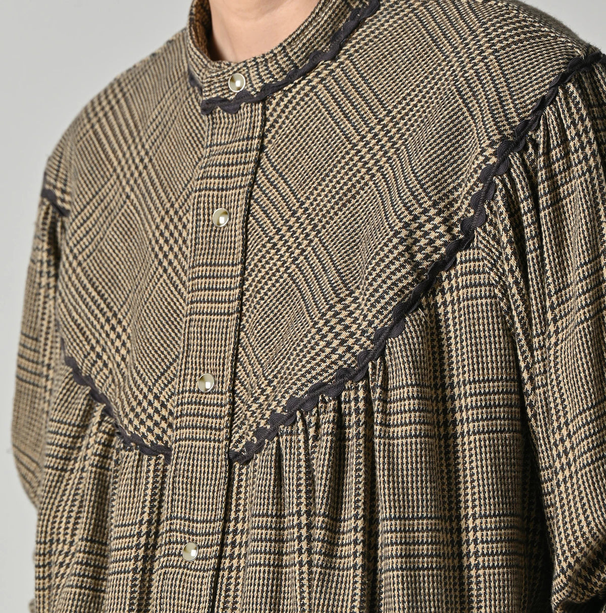 45R Indigo Flannel Tambourine Blouse - Image 9