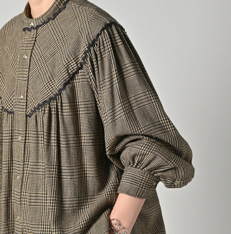 45R Indigo Flannel Tambourine Blouse - Image 10