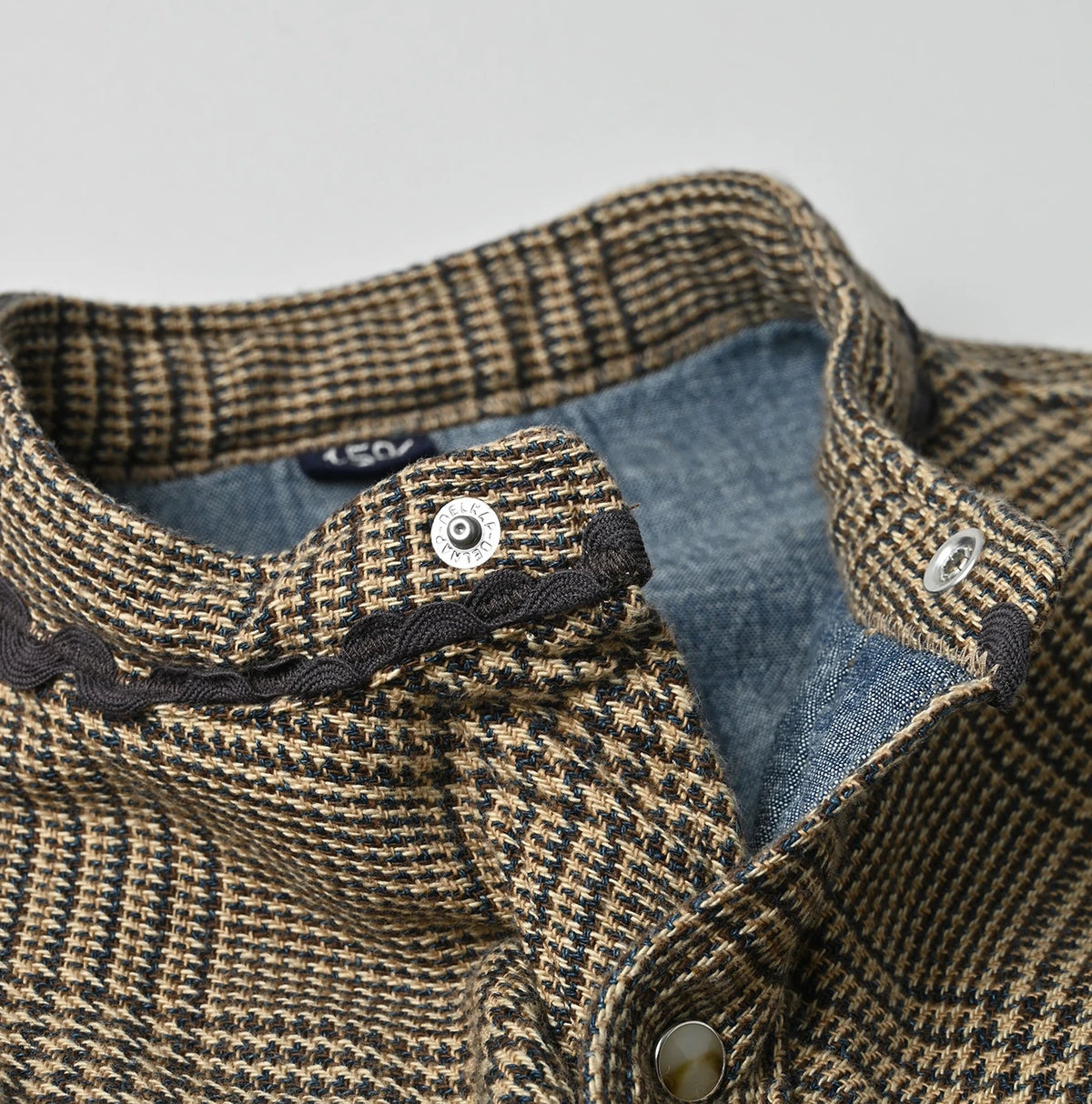 45R Indigo Flannel Tambourine Blouse - Image 15