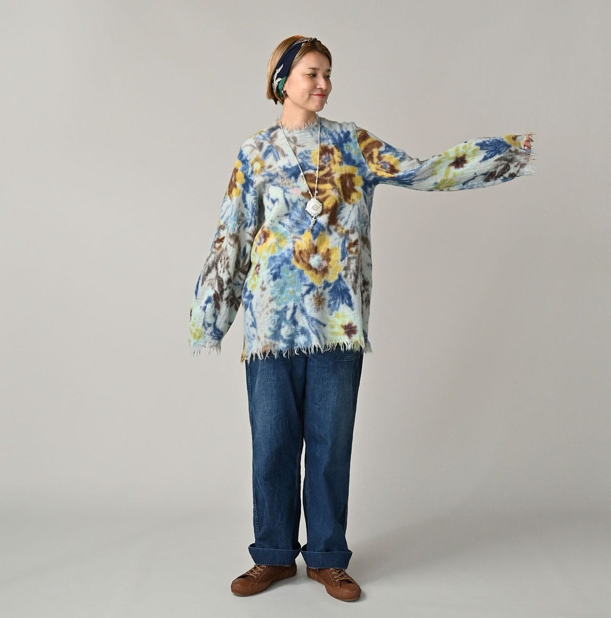 45R Felted Jardin Blouse