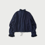 45R Ai Indigo Khadi Tallulah Blouse